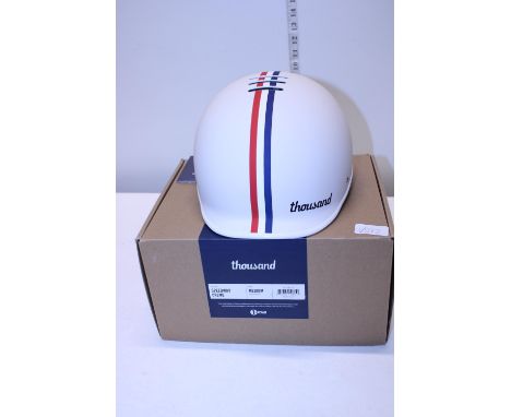 A new boxed crash helmet 