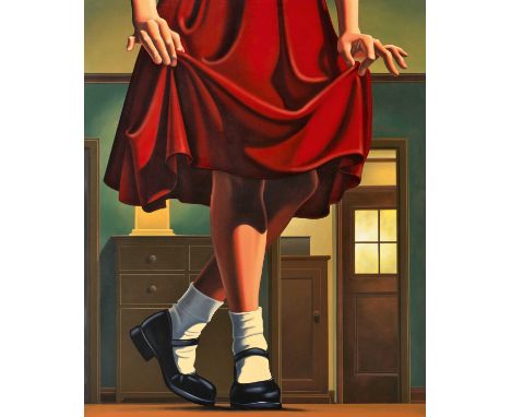 NELSON, R. KENTON1954 Pasadena, CATitel: Charm. Datierung: 2007. Technik: Öl auf Leinwand. Maße: 182 x 152,5cm. Bezeichnung: 