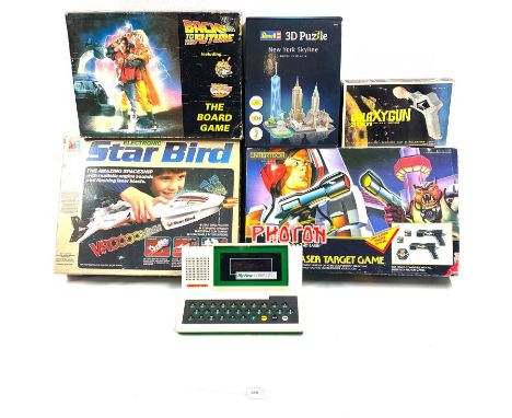 Selection of TV &amp; Film related Games and Space related items including Back to The Future Board Game, Excellent (missing 