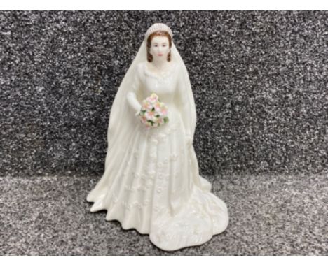 2007 Royal Worcester Her Majesty Queen Elizabeth II figurine