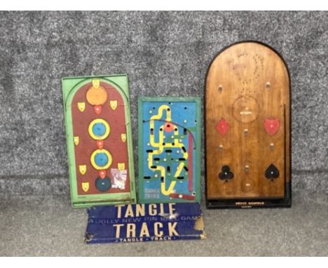 Bridge bagatelle board, Tangle Track and another