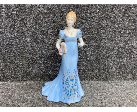 Limited edition Royal Worcester lady figure - Jane Bennett (gold edition)