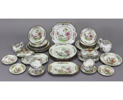 A Copeland Spode’s “Indian Tree” pattern forty-four piece part dinner &amp; tea service.