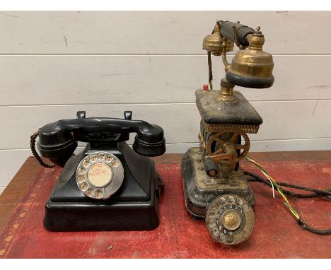 Two vintage phones 