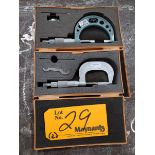 Mitutoyo (2) Micrometers
