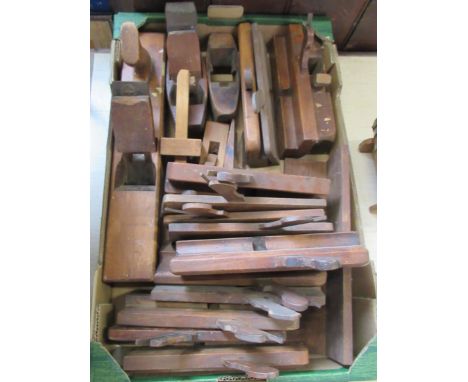 A box of wood working tools