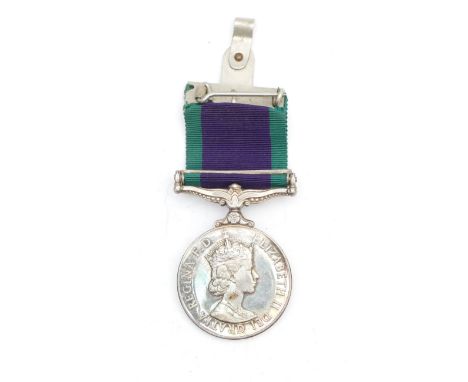 ERII Campaign Service South Arabia medal, awarded to 23922071PTE. D. R. Houndslow. R.A.O.C.