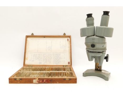 Scientific and Natural History Interest; 94 specimen microscope slides on theme 'Insects', each labelled, examples include Ho