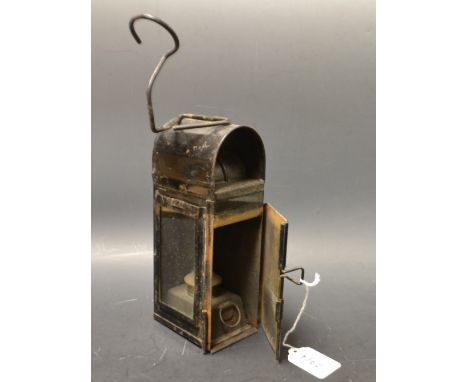 A tin carrying lantern, BR(E)