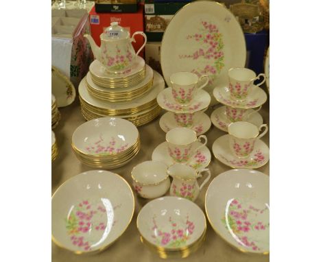 A Royal Albert For All Seasons Paskland tea and dinner service (61 pieces)