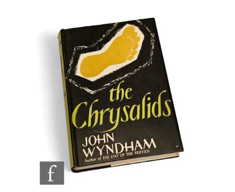 Wyndham, John - 'The Chrysalids', published by Michael Joseph Ltd, London, 1955, first edition, black cloth boards, with dust