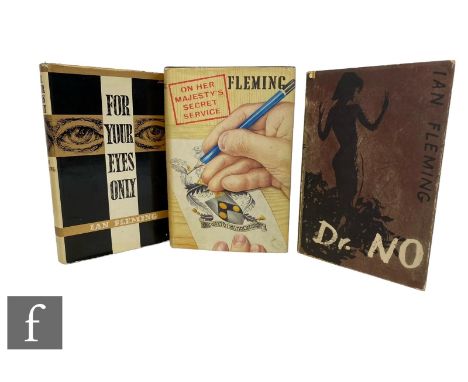Fleming, Ian - 'Dr. No', (James Bond) - published by The Book Club, London, in association with Cape, first edition, 1958, ye