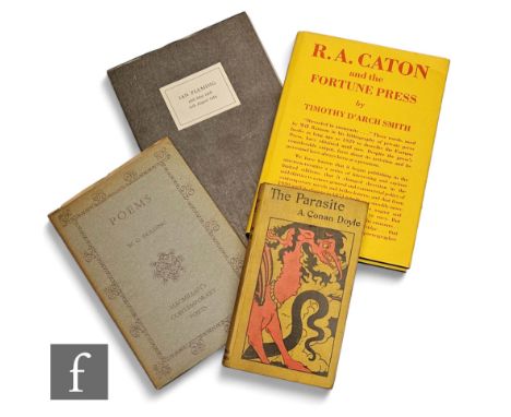 Doyle, Sir Arthur Conan - 'The Parasite', published by Archibald Constable and Co, London, 1898, first edition, illustrated y