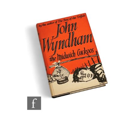 Wyndham, John - 'The Midwich Cuckoos', published by Michael Joseph Ltd, London, 1957, first edition, black cloth boards, with