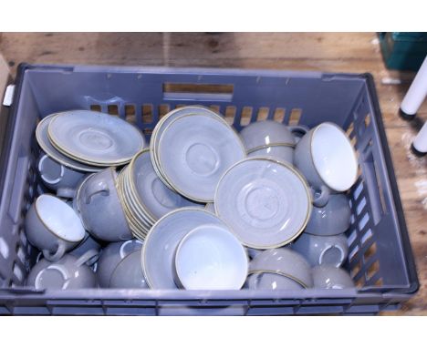 A basket of good quality restaurant standard coffee cups &amp; saucers.  Postage unavailable 