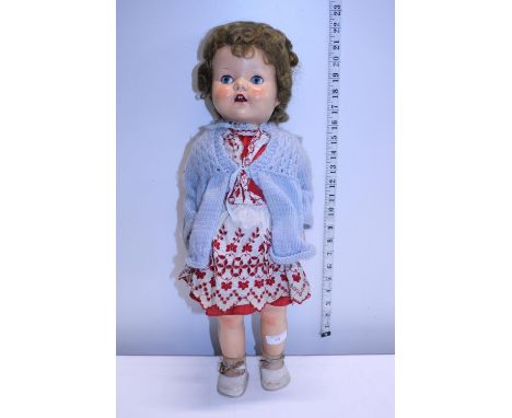 A vintage Mid century Pedigree doll 