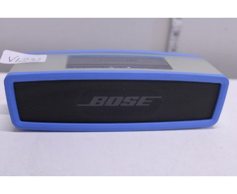 A Bose soundlink mini speaker (no leads) 