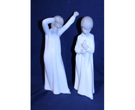 Two Nao figurines 