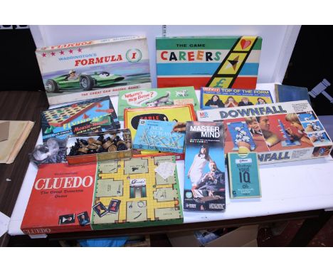 A selection of vintage games &amp; other items 