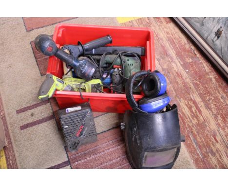 A job lot of assorted tools and accessories etc untested Shipping unavailable 