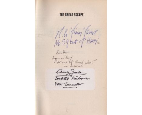  GREAT ESCAPE THE: A paperback edition of The Great Escape by Paul Brickhill, published by Cassell, 2004, individually signed