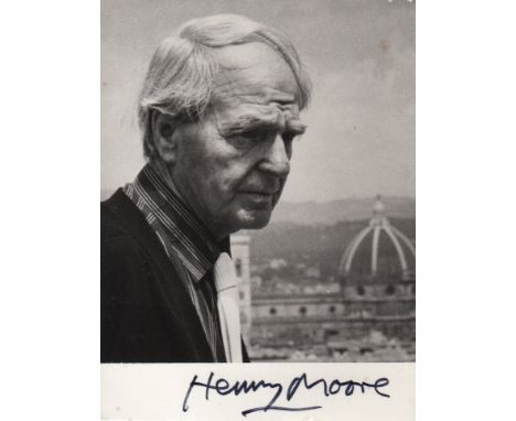 ARTISTS: Selection of signed pieces, signed photographs of various sizes etc., by a variety of artists and sculptors etc., in