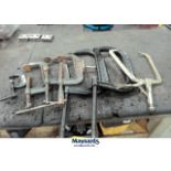 LOT (7) CLAMPS
