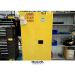 ULINE FLAMMABLE LIQUID STORAGE CABINET