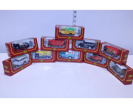 Ten boxed Corgi Cameo die-cast models 