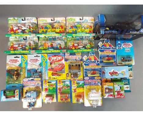 Various children's diecast and other toys to include Sesame Street, Thomas The Tank Engine &amp; Friends, Postman Pat, Captai