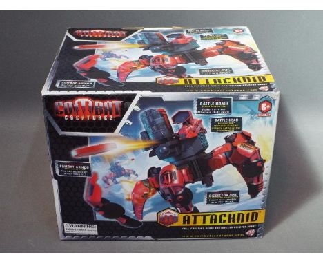 Combat Creatures - a boxed Radio Controlled 'Attacknid' Robot by Combat Creatures. Item appears to be in Mint condition in a 