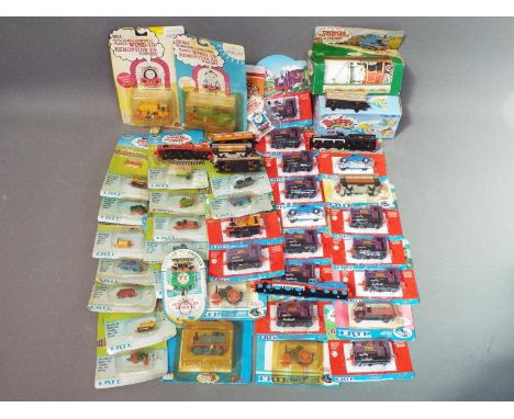 Ertl, Vivid Imaginations - Over 30 carded Thomas the Tank Engine &amp; Friends related diecast and plastic model vehicles by 
