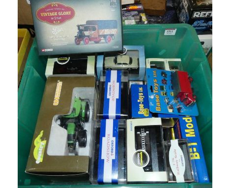 A quantity of modern issue diecast to include Oxford Commercials, Universal Hobbies, tractor etc