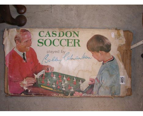 Vintage Casdon Bobby Charlton Soccer Game