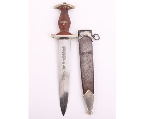 Third Reich S.A. (Sturmabteilung) Dress Dagger by Carl Schmidt Sohn A.G Solingen, good example of an early SA dress dagger wi