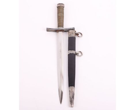 Rare Third Reich Hitler Youth Leaders Dress Dagger by E &amp; F Horster Solingen, good example of the Hitler Youth leaders da