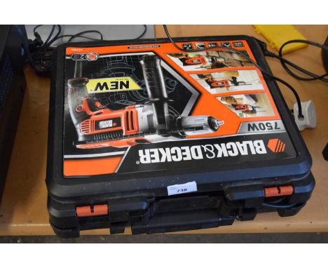 BLACK &amp; DECKER DRILL IN CASE