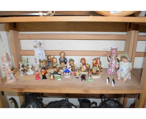 COLLECTION OF HUMMEL/GOEBEL FIGURES PLUS VARIOUS OTHERS
