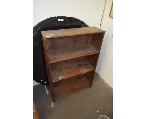 20TH CENTURY THREE SHELF BOOKCASE