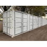 1 x 40ft, 4 Door Side Opening Shipping Container (DELIVERY ONLY)