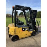 Caterpillar EP18CPN 1.8 Tonne Electric Forklift Container Spec, Complete With Charger