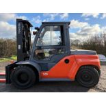 2018 Toyota 7 Tonne Diesel Forklift, 4300mm Full free Lift, Side Shift, 11326 Hours