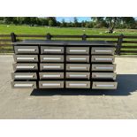 Steelman 7 Foot Storage Workbench, 20 Drawers With Wheels, Brand New & Unused