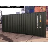 One Trip 20 Foot Shipping Container, 2024 Build