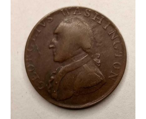 George Washington North Wales Token with HARP