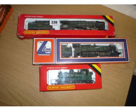 A BOXED HORNBY RAILWAYS OO GAUGE LOCOMOTIVE, 'Evening Star' No.92220, B.R. green livery (R.065) with a boxed Hornby 0-6-0PT, 