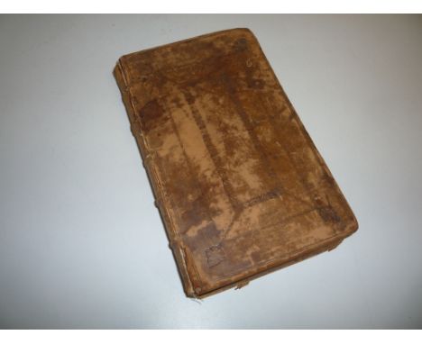 MAURICEAU, FRANCIS, The Diseases of Women with Child, and in Child-Bed 6th English Edition, 1718, full leather binding