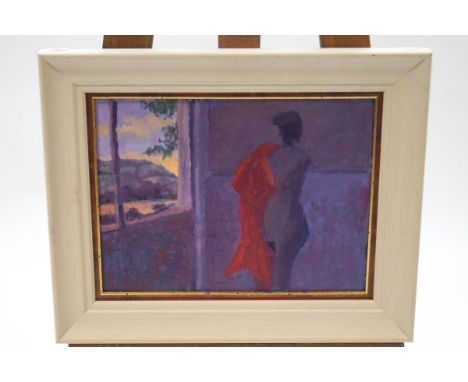 Oliver Warman (1932-2007), Axe Vale - Devon, oil on board, 29cm x 39cm