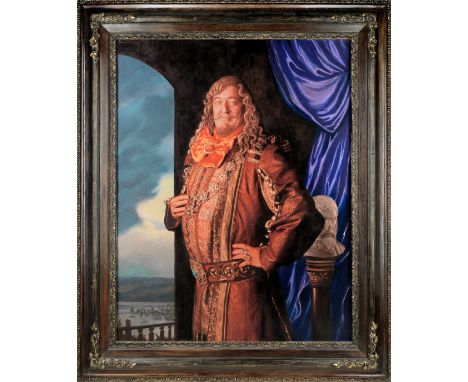 The Hobbit - The Desolation of Smaug: A prop Portrait of Stephen Fry as the 'Master of Laketown',WingNut Films / Warner Bros.
