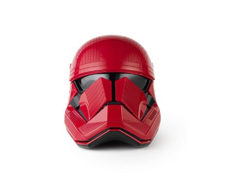 Star Wars - The Rise Of Skywalker: A production used Sith Trooper Helmet,Lucasfilm, 2019,cast in red polyurethane and designe